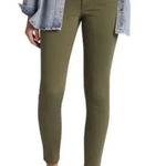 Market & Spruce NWT Stitch Fix Olivia High Rise Skinny Pants Green Plus Size 18W Photo 0