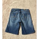 Kut From The Kloth Womens Y2K Shorts Boyfriend Blue Denim Size 4 Photo 4