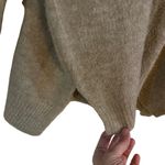 Fifteen Twenty Turtleneck Sweater – Medium, Tan, Cozy Minimalist Basic Photo 1