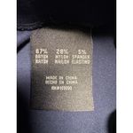 Seven Est 1964 Navy Blue Seamed Stretch Leggings Comfortable Athleisure L Size L Photo 4