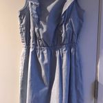 Madewell Denim Color Ruffle Dress Photo 1