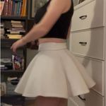 ZARA white mini skirt Photo 1