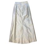 $1400 Marisa Baratelli 4 6 Thai Silk Dress Gown Maxi Skirt Set Sky Blue Formal Photo 6