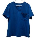 FIGS Lot of 2 Technical Collection Royal Blue V Neck Catarina Scrub Top size XL Photo 0