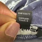 Project RUNWAY Women’s Blue Velvet Poet’s Sleeve XL Top Chic Party Elegant Photo 5