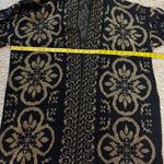 Distinctly Different Vintage Elegant Black and Gold Women's Sweater Size 47 Photo 10