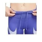 Nike Dri-Fit Fast Mid Rise Purple Swoosh Women's Shorts Size XS SKU#B2481 Photo 1