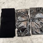 3 pairs G&Y classic women’s sheer panty hose with reinforced toes Black Photo 4
