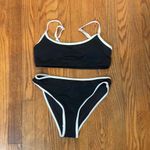 ANDIE  x Mindy Camp Bikini Set Dolphin Top Bells Bottom Black XS NWT Photo 1