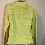 No Boundaries Nobo Neon Yellow Green Quarter Zip Sherpa XC Sz XS/XCH 1 LN Photo 3