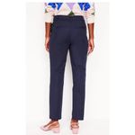 BODEN Richmond 7/8 Pants Size 6 Navy Blue NEW Chino Casual Preppy Career Cotton Photo 4