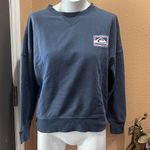 Quiksilver  blue snake pullover sweatshirt Photo 2