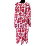 H&M Embroidered Kaftan Midi Dress with Tassels and Belt - S Photo 5