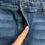 True Craft Jeans Denim High Rise Skinny Stretch Wiskering Medium Wash Blue Photo 3