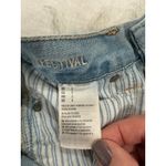 American Eagle Outfitters Vintage High Rise Festival Shorts Blue Women's Size 2 Photo 7