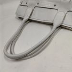 Salvatore Ferragamo  White Leather Tote Bag Photo 3