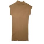 Anthropologie Womens Mock Neck Mini Sweater Dress Size Medium Photo 3