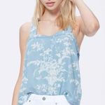 Paige Rayna Tank Indigo Tropical Toile Du Joy XS Photo 1