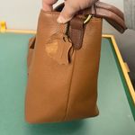 LENE Large Brown Leather and suede Hobo Bag/Shoulder Bag Photo 13