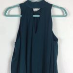 The Jetset Diaries Deep Emerald Imperial Sleeveless Chiffon Mini Dress Small Photo 3