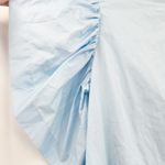 NWT Mable Womens Lilah Ruffle Statement Sleeve Mini Party Dress Size M Blue Size M Photo 3