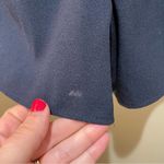 AQUA  V-Neck Flounce Romper Navy Blue Size Medium Photo 7