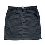 Aeropostale 🔃 Black High Rise Denim Skirt Photo 0