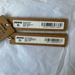 SKIMS  Swim‎ Bikini Set, triangle top and high leg bikini bottom, color onyx, “S” Photo 2