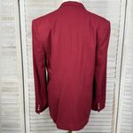 Jos. A. Bank Women's 100% Wool Double Breasted Blazer/Suit Jacket Cherry Red-6 Photo 1