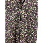 Kathie Lee Collection Kathie Lee Women's Long Floral Black Dress Photo 2