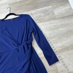 J.Crew Drapey tie-waist dress Dark Ink #H8993 Small Photo 9