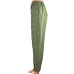 Knox Rose  Green High Rise Button Fly Cropped Straight Leg Casual Pants Size XS Photo 1