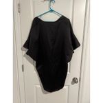 Victoria's Secret Victoria’s Secret Very Sexy Satin Wrap Kimono Robe – One Size – Black Photo 4