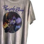 Prince Women's Size‎ Large Grey Purple Rain Graphic T Shirt Gray Photo 4