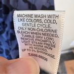 Pendleton  Blue Black Floral Mini Ruched Bodycon Dress Women S Casual Long Sleeve Photo 8