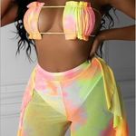 3 piece bathing suit Orange Photo 0