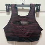 Lululemon Run The Day Bra Low Tide Blush Berry Black 6 Photo 3