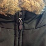 Elegant Black Puffer Jacket with Faux Fur Trim size L Size L Photo 1