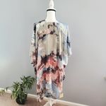 Riah Fashion Multicolored Open Front Kimono One Size Fits Most Photo 1