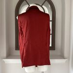 Vince Camuto Notch Collar Satin Vest, Sundown Chili Oil Size XL NEW w/Tag Photo 7