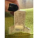 Chico's  Sweater Women Size 0 Green Cardigan Chunky Knit Modern Designer‎ Photo 6