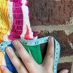 Flying Tomato Classic Love Rainbow Maxi Dress Size Large Photo 8