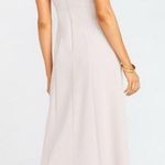 Show Me Your Mumu Zurich Knot Gown in Show Me The Ring Stretch Crepe Photo 1