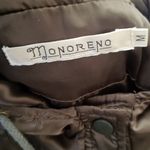 Anthropologie Moreno green satin ruched bomber jacket Photo 1