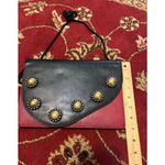 Renaud Pellegrino Paris Studded Black Red Leather Flap Shoulder Bag Vintage Cout Photo 1