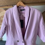 Pretty Little Thing NWT Pale Pink (lavender) 3/4 Sleeve Blazer Dress Photo 1