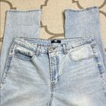 Frye  high waisted straight leg Cuffed Crop light blue Jeans (1859395),size 10 Photo 3