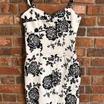 B. Smart  juniors vintage floral formal HOCO mini dress black/white 3/4 Photo 0