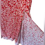 Madewell maxi “red ditzy” skirt size 14 NWT Photo 6