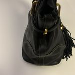 B Makowsky  BLACK LEATHER PURSE Photo 7